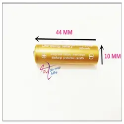 3.7V Liter energy battery 10440 380mAh High Capacity 3.7V Rechargeable AAA Battery