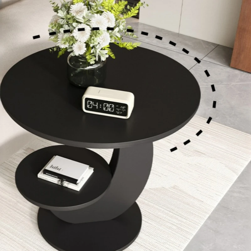 ソファサイドテーブル ライトラグジュアリー リビングルーム 寝室 モダン シンプル 小型コーヒーテーブル 家庭用 サイドテーブル リビングルーム家具