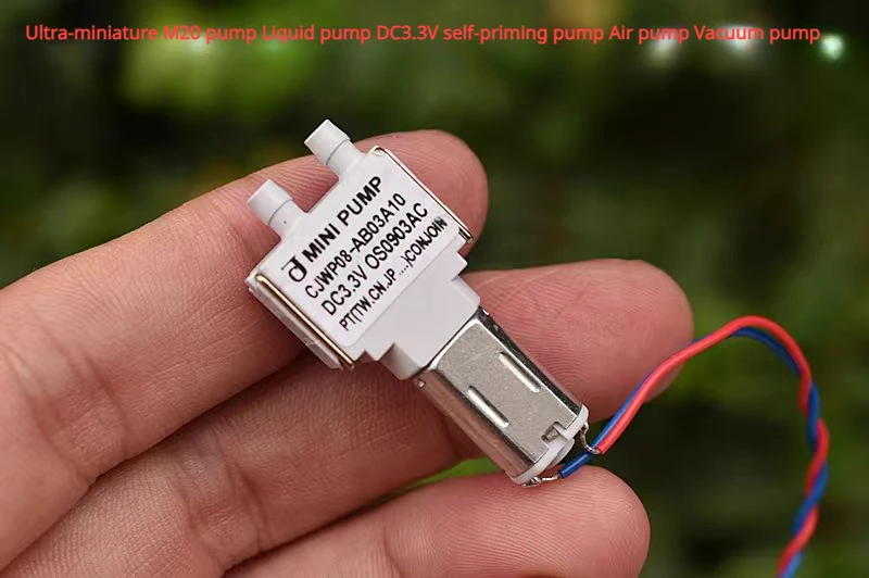 Mini CJWP08 DC 3V 3.3V 3.7V Vacuum Pump Self-priming Suction Water Pump Diaphragm Pump