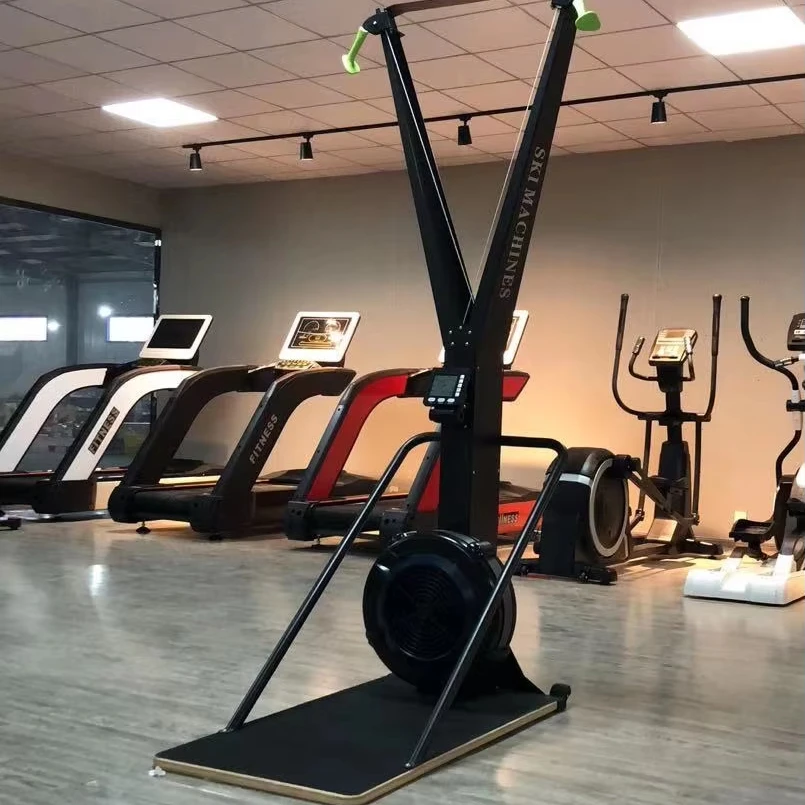 Equipo de gimnasio Máquina deportiva cardio Máquina de esquí de resistencia al aire