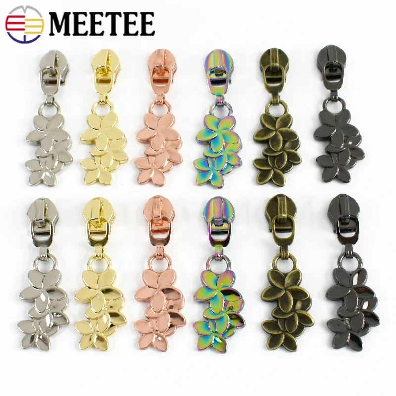 

5-30Pcs 5# Zipper Sliders for Nylon Zippers Jacket Handbag Decor Zip Pull Head Garment Zips Repair Kit DIY Sewing Accessories