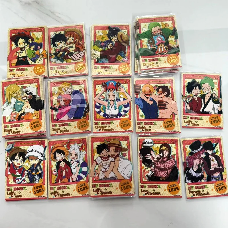 Kabage 7 One Piece CP ZR LGR Series Collectible Cards Luffy Nami Yamato Hancock Zoro Ace Christmas Birthday Gift Children\'s Toys