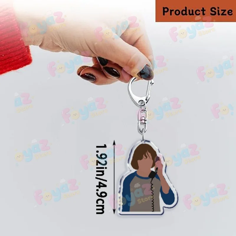 فيلم الرعب الأسود الهاتف المفاتيح اكسسوارات حقيبة سيارة سحر الرعب فانس هوبر Keyrings مجوهرات المشجعين الأصدقاء هدية