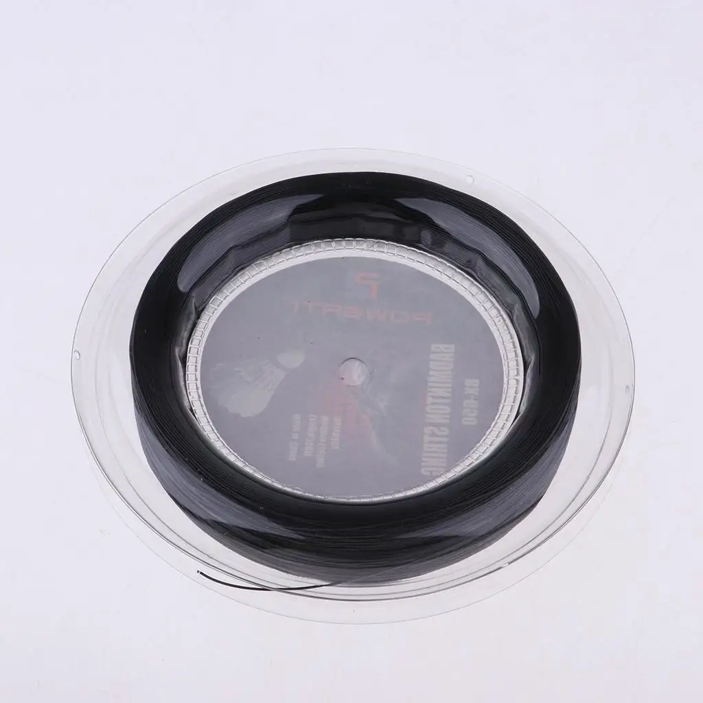 High Flexibility Badminton Racket String Nylon Reel 200m Sharp Feeling Durable Replacement for Racquet Stringing