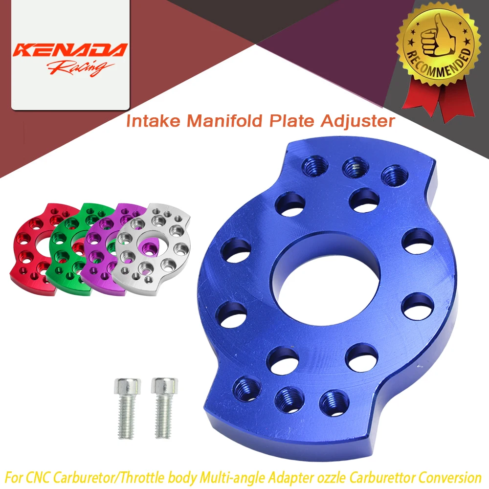 

For CNC Carburetor/Throttle body Intake Manifold PLATE ADJUSTER Multi-angle Adapter ozzle Conversion