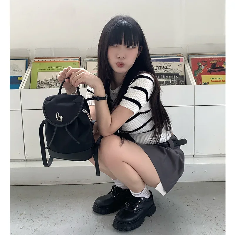 

Korean Style Backpack for Women, Oxford Cloth Bag, Single Shoulder Crossbody Bag.bags for Women School Bag