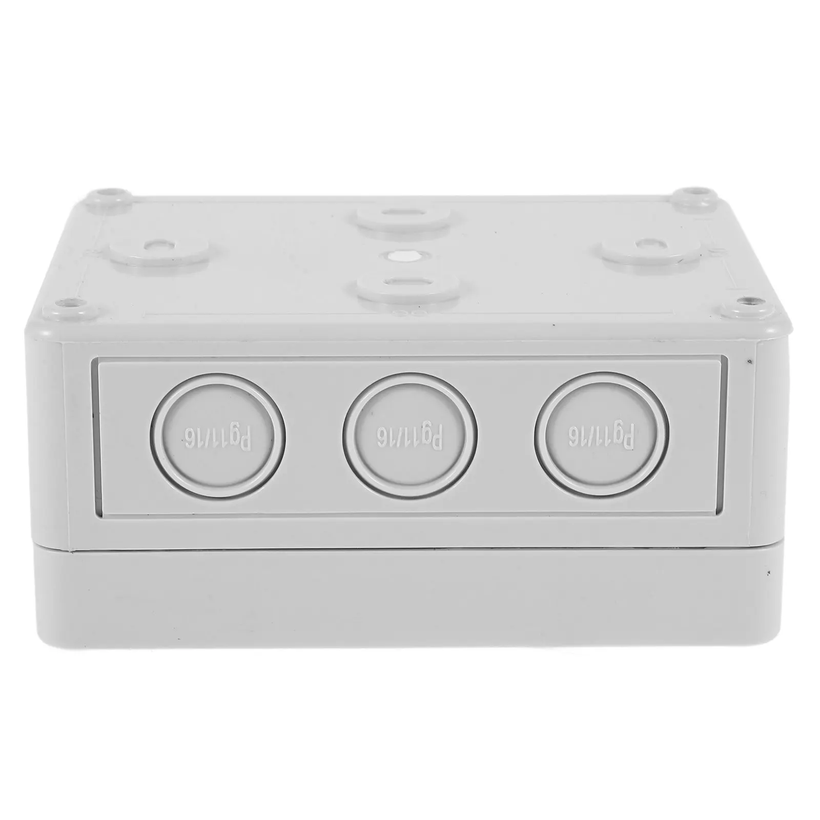 Waterproof Electrical Junction Box ABS Material Outdoor Indoor Use Pre-Drilled Holes Cable Management Universal Power Junction