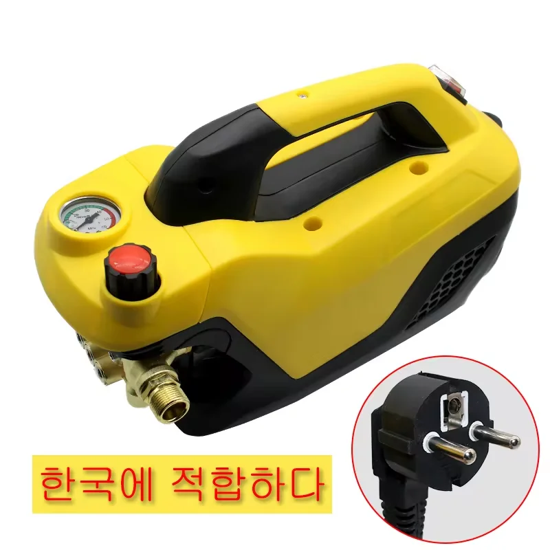 Adjustable High Pressure 220V Car Washer With Washing Gun&Water Pipe Cleaning Machine Kit