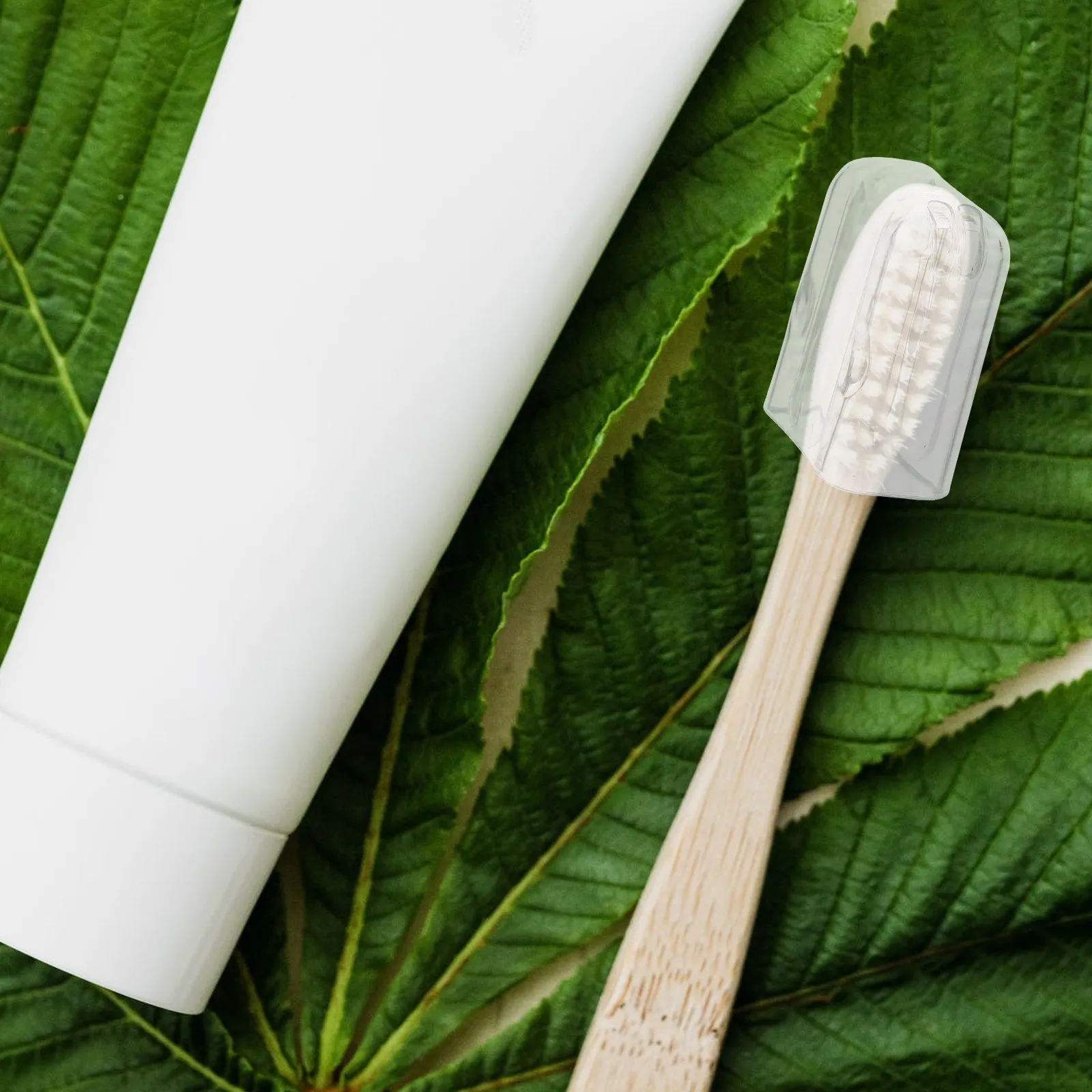 

20 шт. защитных чехлов для насадок зубных щеток, прозрачные компактные колпачки для путешествий, подходят для кемпинга, походов, деловых поездок