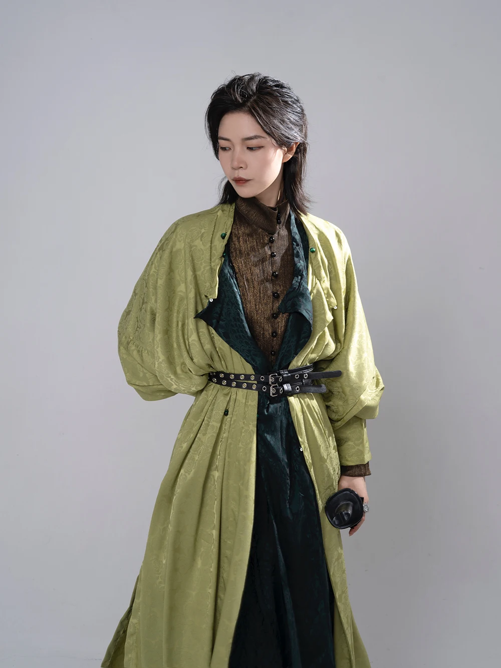 

Original Design Tang round Ne Robe Women's Men's Missing Hip Restoration Sle Spring Summer Hanfu Traditional Chinese Clot...