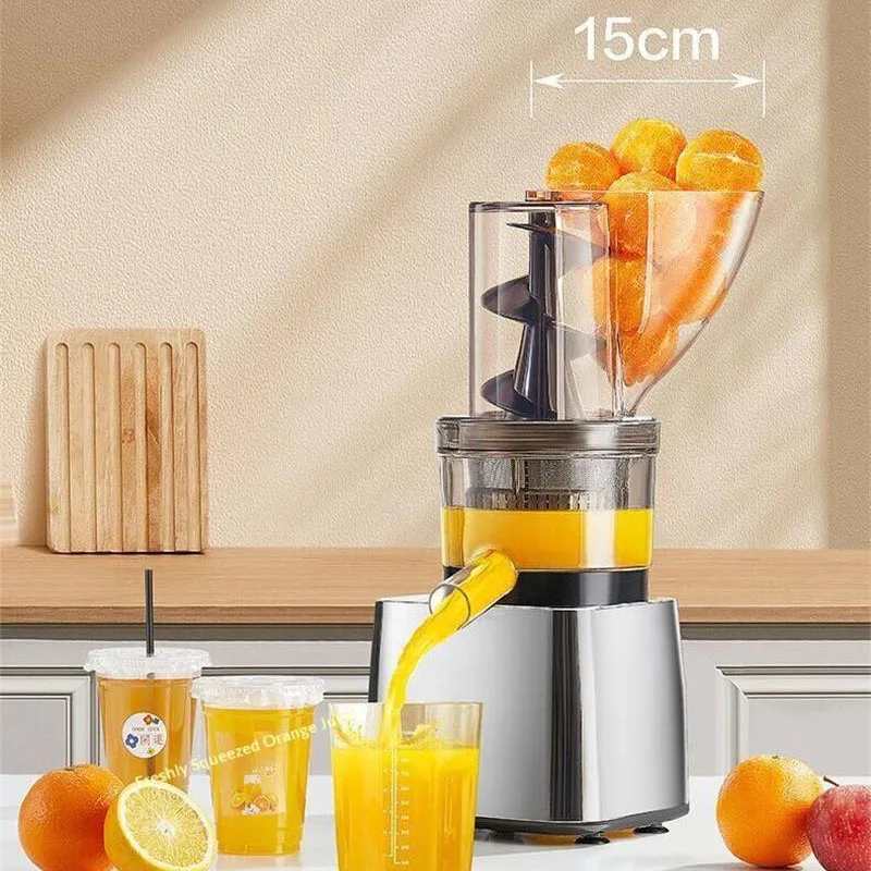 500W Blender for Kitchen Fruit Mixers, Portable Electric Juicer Machine, Juice Residue Separation Filter Orange Juice Maker