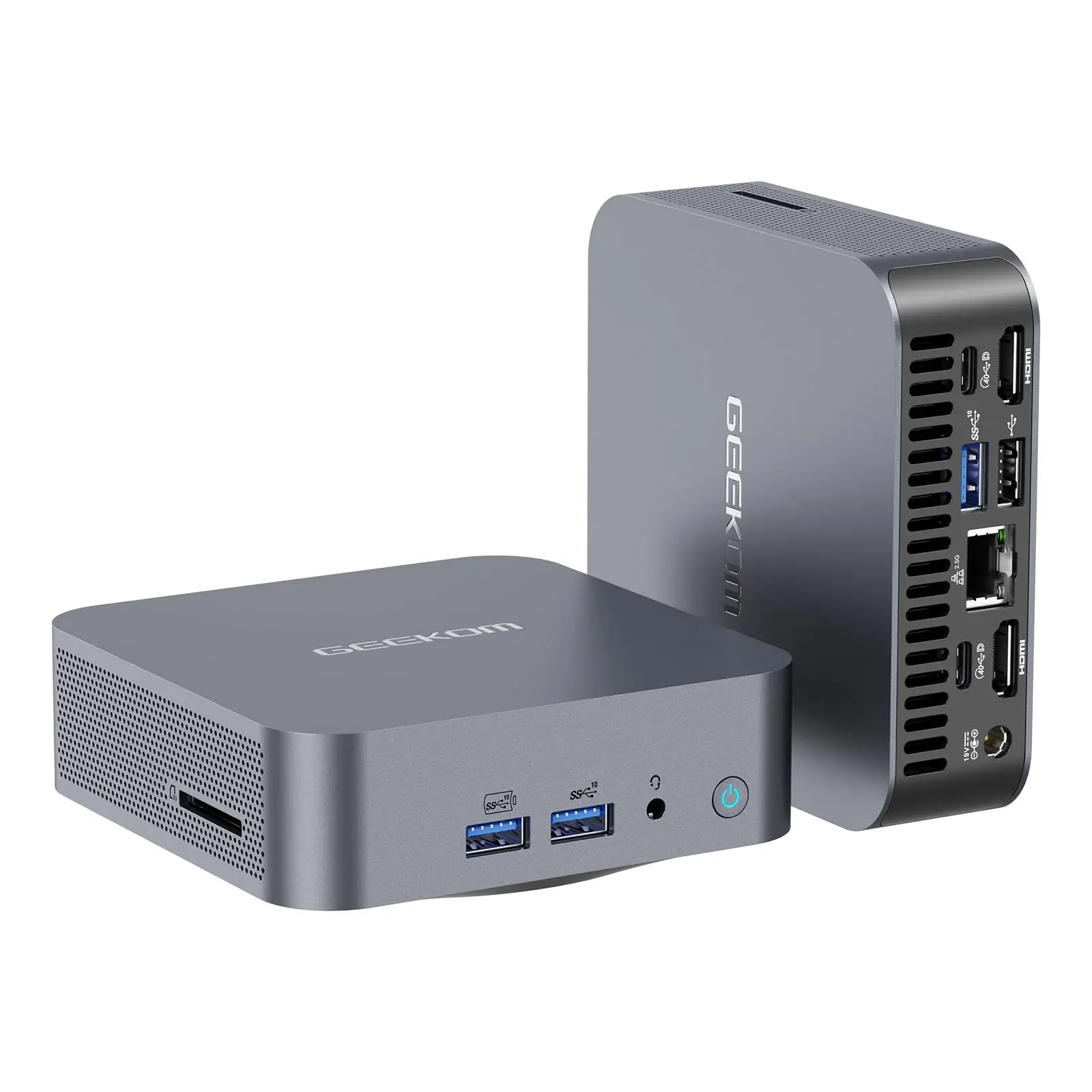 GEEKOM Mini PC Mini IT13, 13th Gen Intel i9-13900H NUC13 Mini computer (14 core, 20 thread) 32GB DDR4/2TB PCIe Gen 4 SSD Window