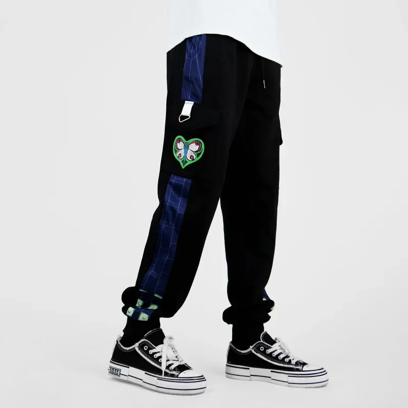 

Jojo's Bizarre Adventure Cargo Pants Jolyne Cujoh Cosplay Costume Anime Kujo Jotaro Casualprint Trousers Sweatpants Overall