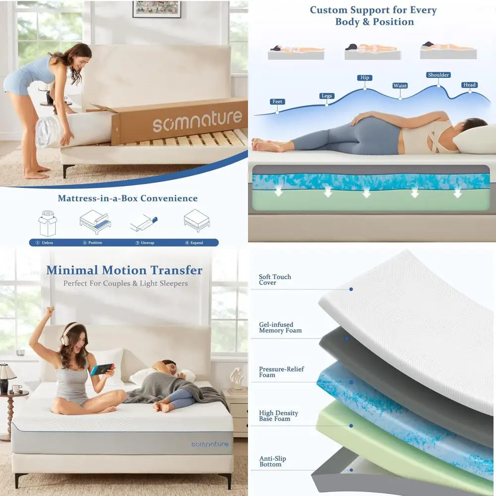 Queen Mattrin A Box…