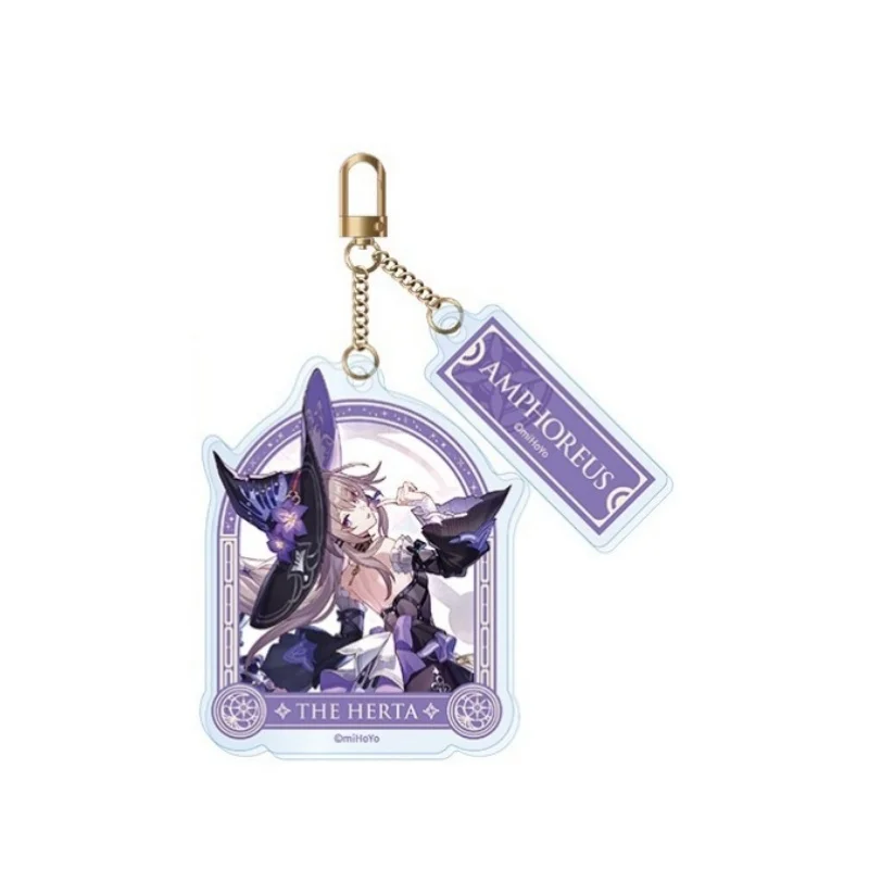 Honkai: Star Rail Anime Dan Heng Feixiao Firefly Acrylic Pendant Keychains Bag Decorations Game Decorations Accessories