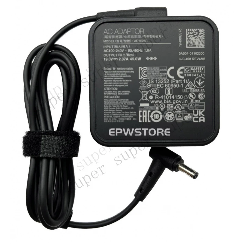 S+   19V 2.37A 45W AC Adapter Charger For ASUS X415M X415E X415J X415MA X415EA