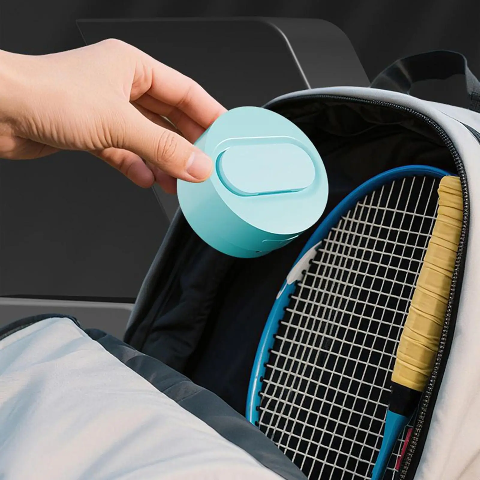 

Отпариватель мячей для бадминтона, портативный увлажнитель мяча для бадминтона с аккумулятором 150 мАч, компактный спортивный аксессуар для семьи, жены, девочек