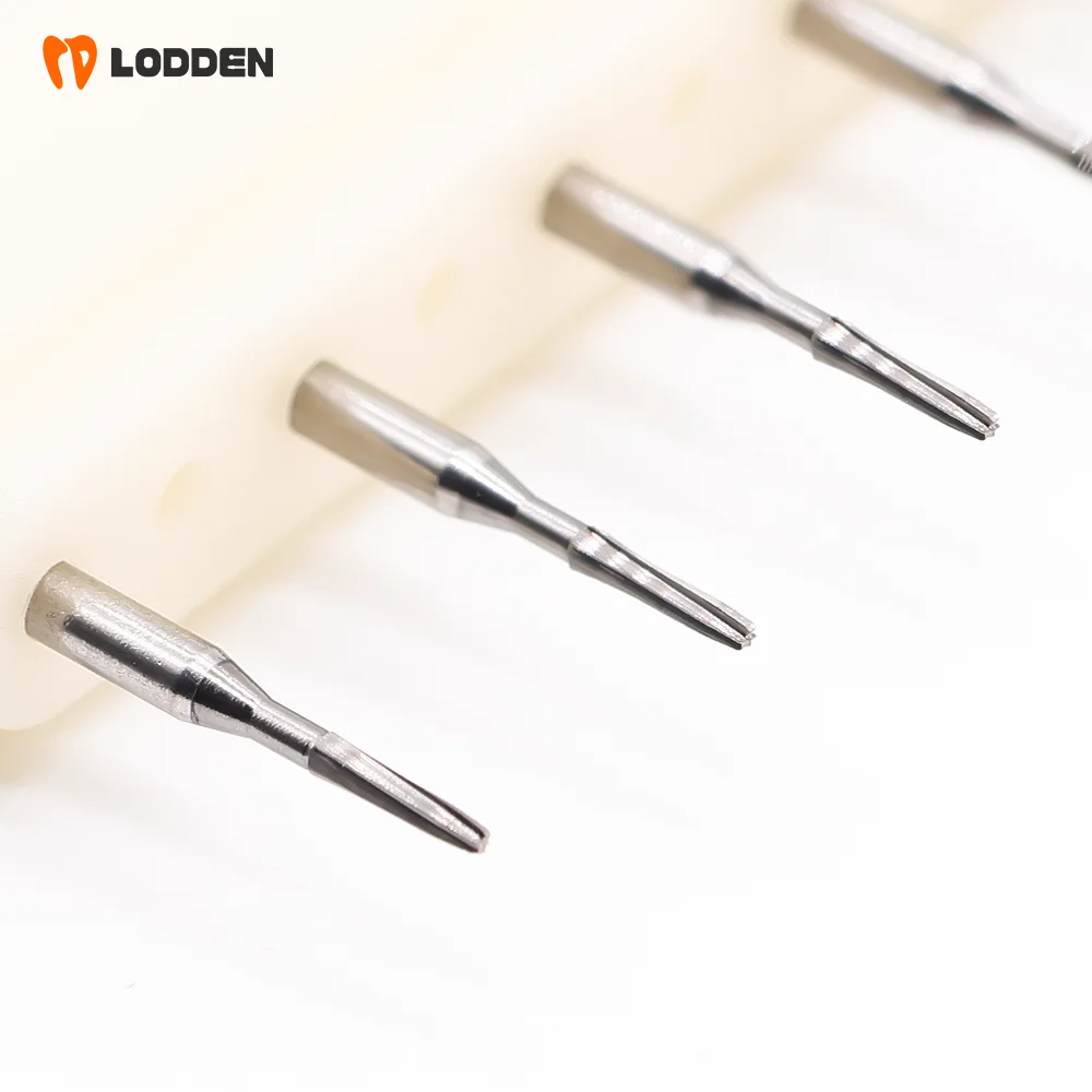 

LODDEN 5pcs/box Tungsten Carbide Burs FG 1170 Round Taper Drills 1.6mm Removal of Composite Orthodontic Dentistry Grinding Tools