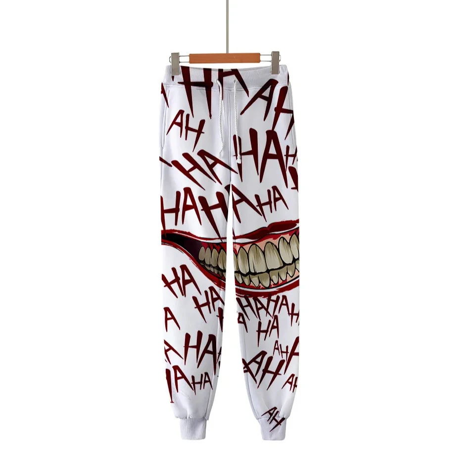 

Chucky Doll HAHA Print Sweatpants Fashion Harajuku Jogger Pants Child's Play Casual Track Pants Streetwear Men/Women Trousers