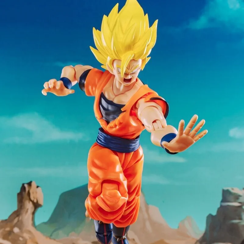 Hot Dragon Ball Shf Saiyan Super 2 Super 2 Sun Wukong Magic Man Buster Super 2 Wukong 6-Inch Handheld In Stock Toys Gift