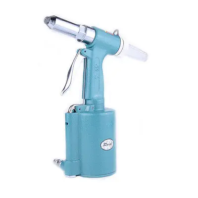 Air Riveter Hydraulic Pop Rivet Pneumatic Riveting Gun  Blue 5/32 1/8 3/32 3/16 LXM