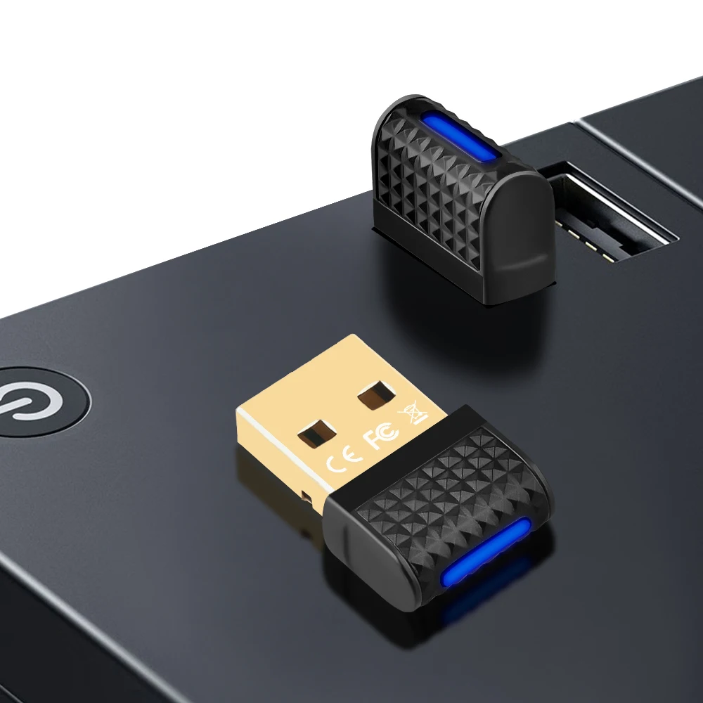 

1-5PCS 6.0 Adapter USB BT Adapter Plug and Play Wireless BT Transmitter Receiver for PC Mouse Keyboard Headphones Speakers