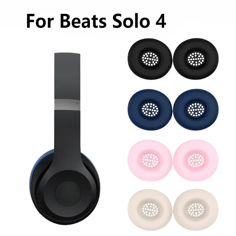 Housse de protection en Silicone pour coussinets d'oreille, anti-transpiration, imperm�able, pour Beats Solo 4
