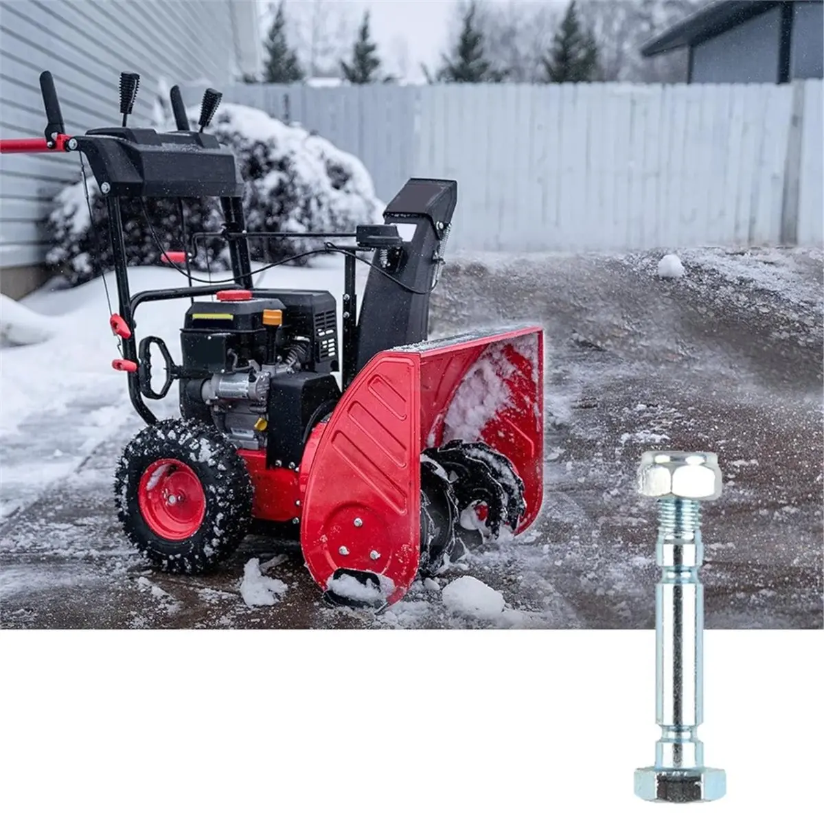 Budget-Friendly-12pcs Snow Blower Shear Pins Bolts and Nuts Set 303160355P/303160355 Replacement Parts for Snow Blower