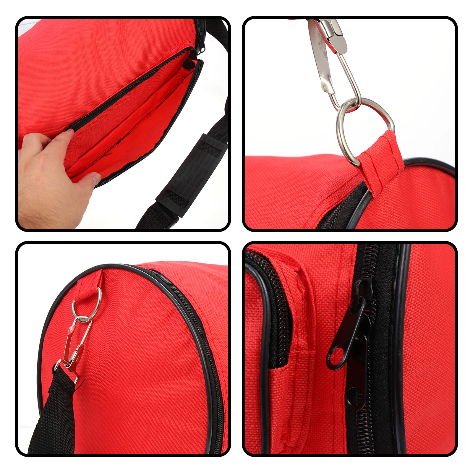 

Oxford Waterproof Cloth Waist Bag Instruments Drum Carrying Case Storage Travel