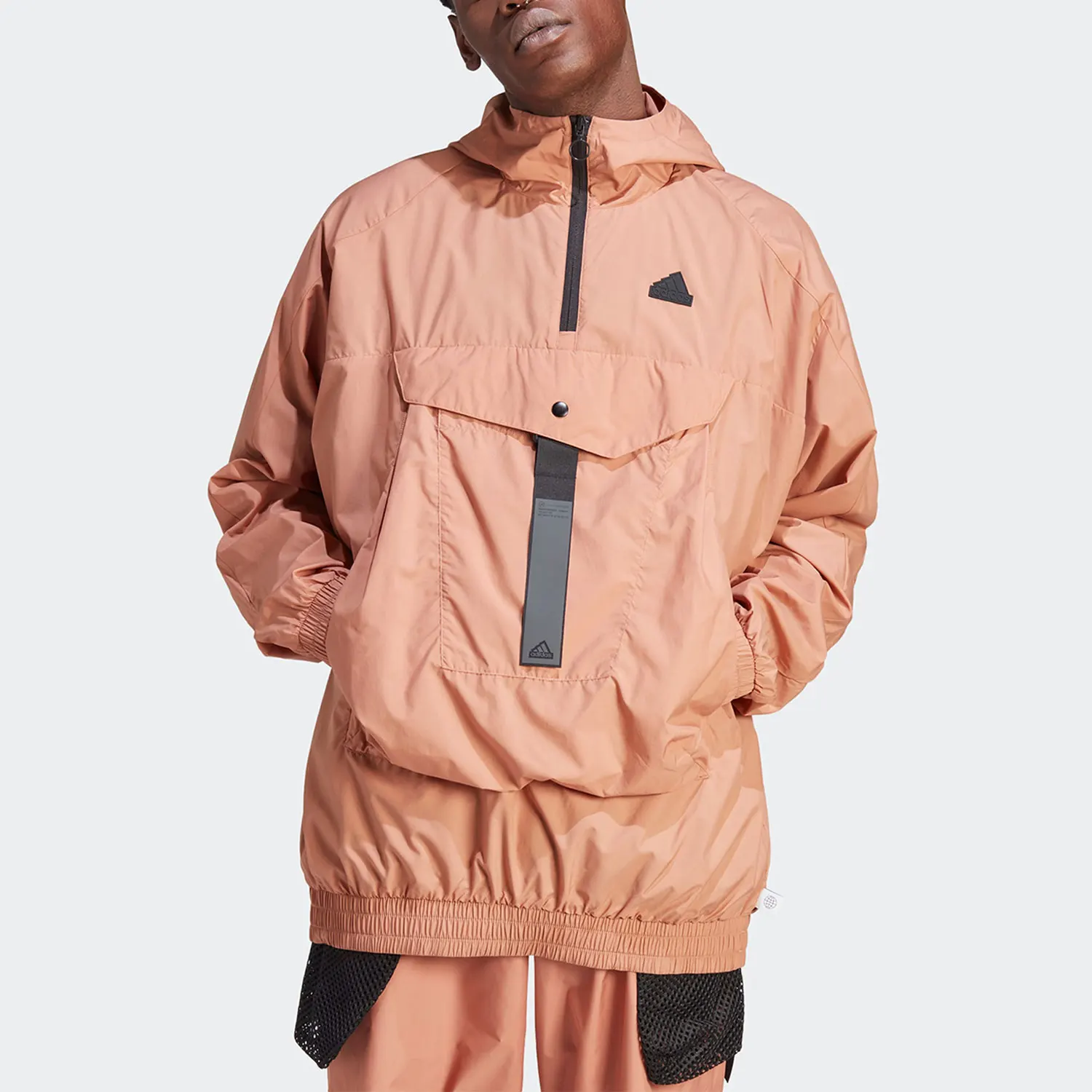 Adidas genuine M CE Q2 PR WB men's sports hooded jacket IA0013