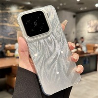 Bling Shiny Phone Case For Xiaomi 14T 13T 15 Pro 11 Lite Poco X7 X5 X6 F5 F6 M6 X3 Pro Luxury Laser Shockproof Back Cover