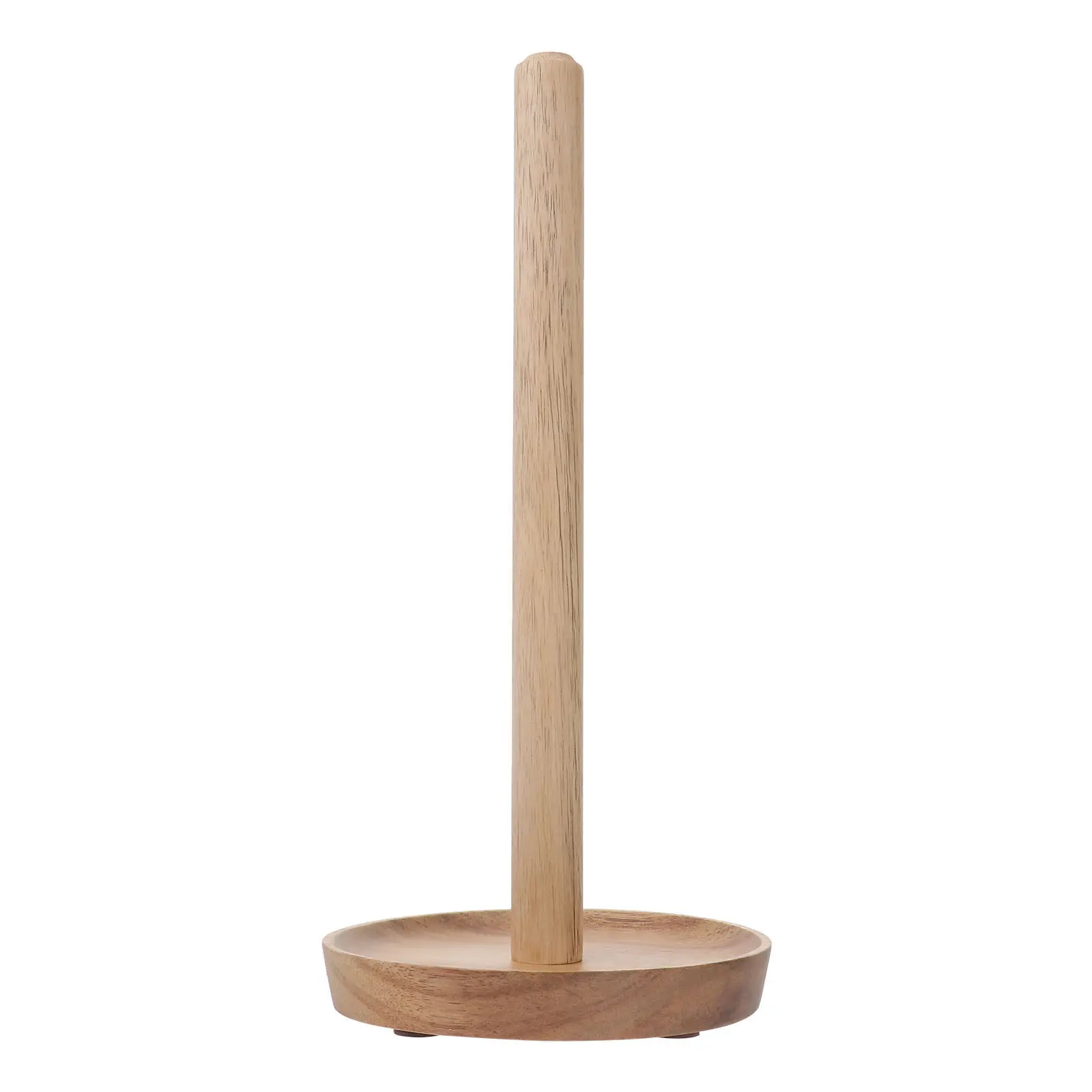 

1Pcs Natural Wood Toilet Paper Holder Compact Tissue Reserve for Master Guest Bathroom Rv Slim Space Saving Roll Holder