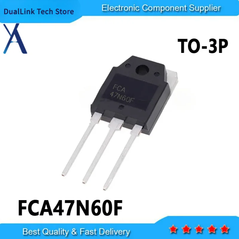 

10PCS FCA47N60F FCA47N60 47N60 TO-3P 47A 600V