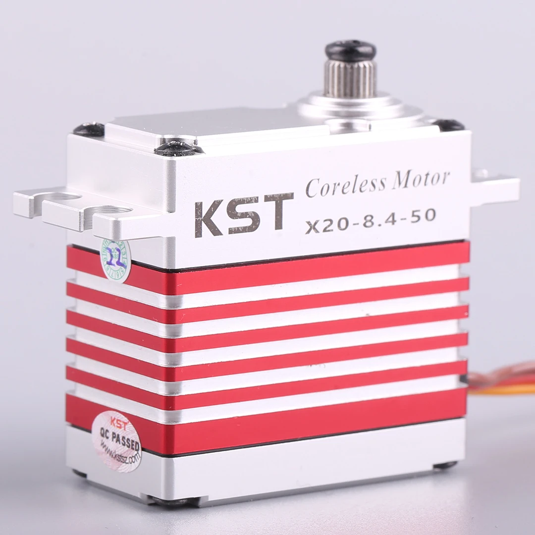 KST X20-8.4-50 V8.0 デジタル HV サーボ 45KG 高トルク CNC メタルギア ロボット/産業用アーム用 (8.4V、プログラマブル、防水)