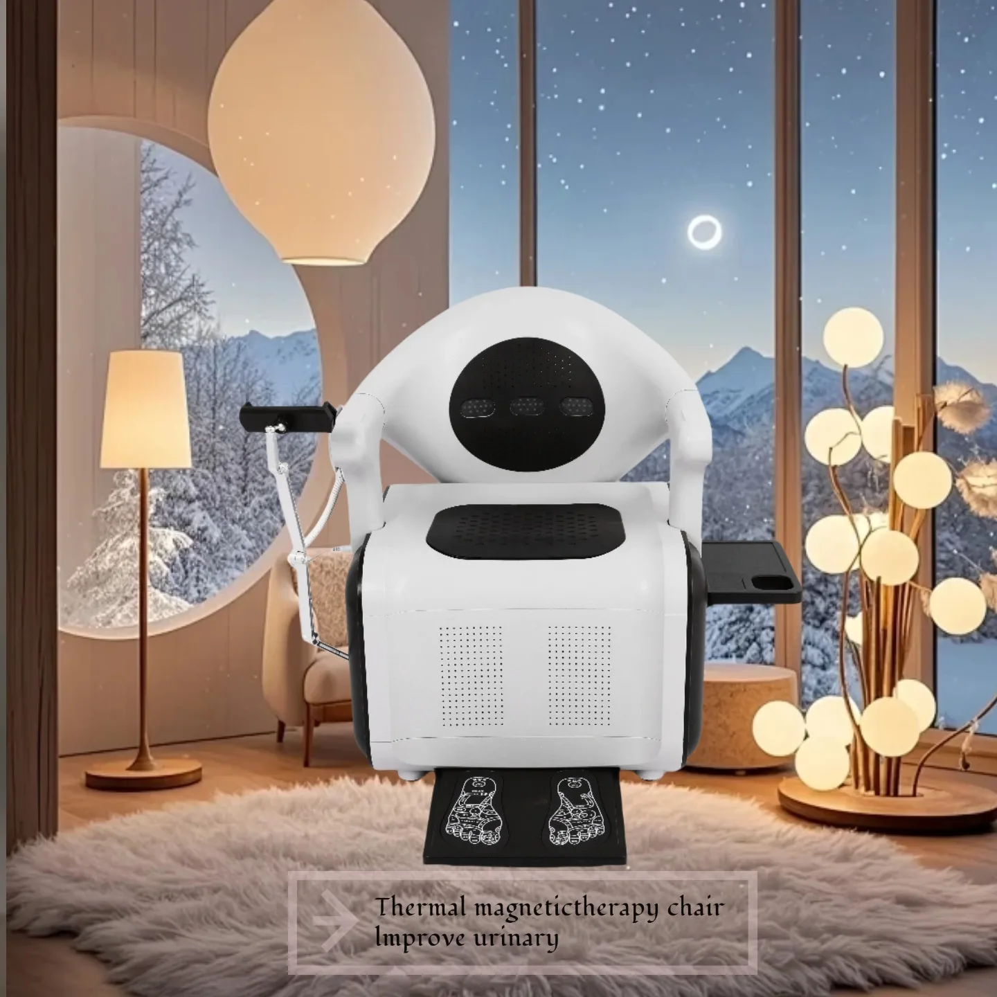 

Pelvic Floor Muscle Trainer Chair Focused Electromagnetic Back Hip Massage Urinary Incontinence Recovery Machine