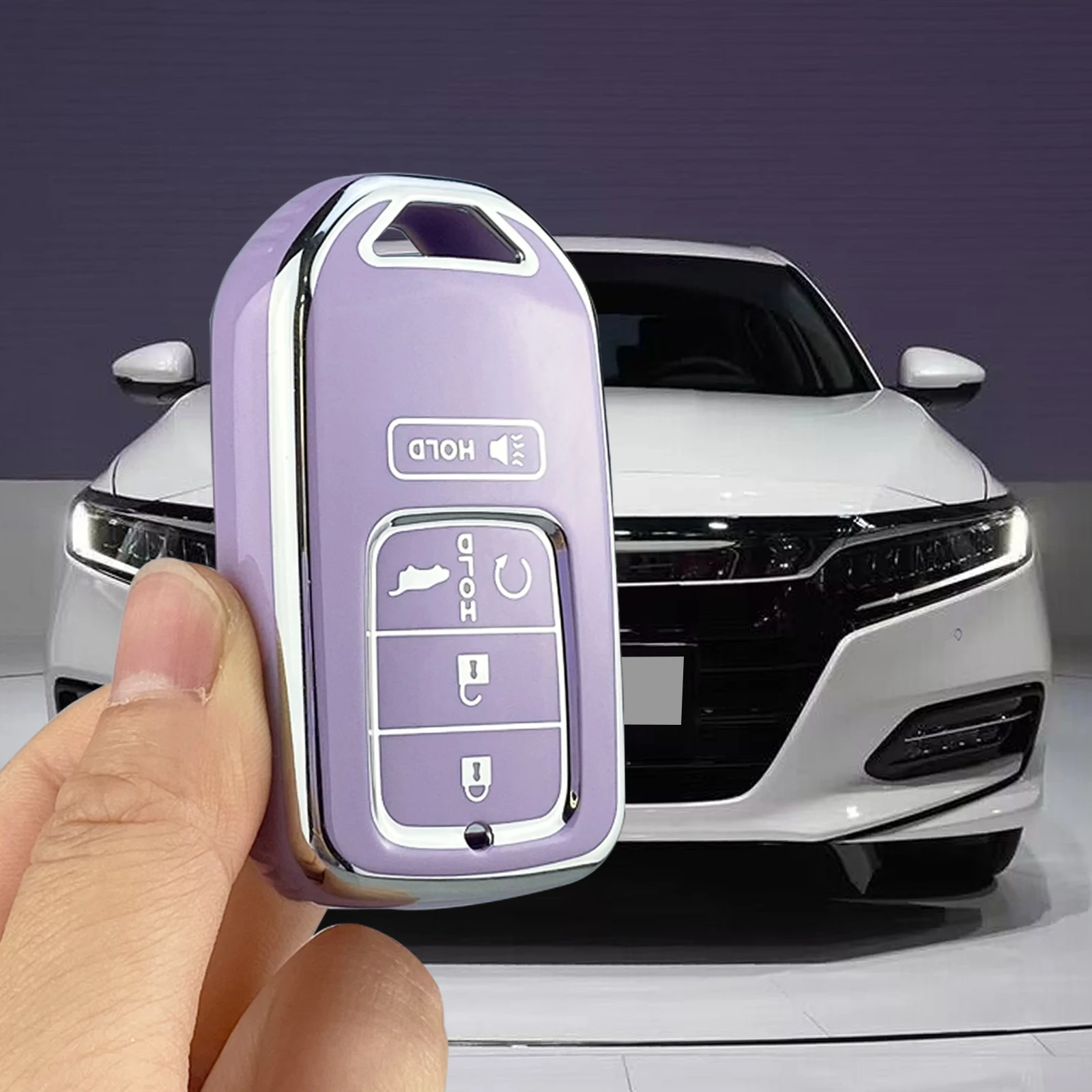 حافظة غطاء مفتاح فوب متوافقة مع هوندا أكورد سيفيك CRV HRV CRZ Fit Odyssey جواز السفر الطيار Jed Crider Crosstor Spirior