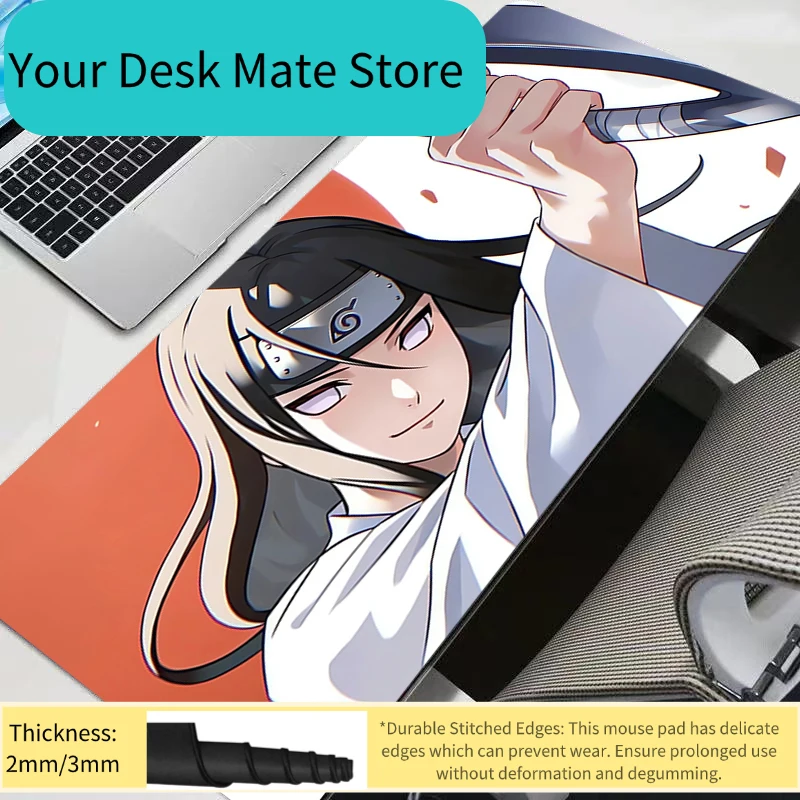 

Коврик для мыши игровой, большой XXL, для ПК, настольный коврик для клавиатуры, игровые аксессуары, коврик для мыши с аниме-дизайном, прочный коврик для мыши с аниме Наруто