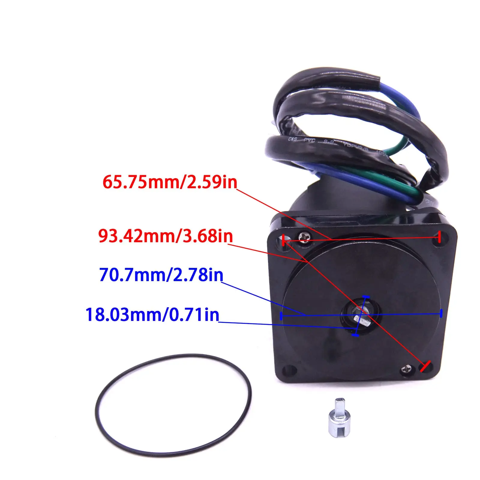 Boots motor 38100-92j02 92 j10 92 j03 96 j12 Power Trim Tilt Motor mit Ring für Suzuki DF60-DF300 60 PS-300 PS Außenbordmotor