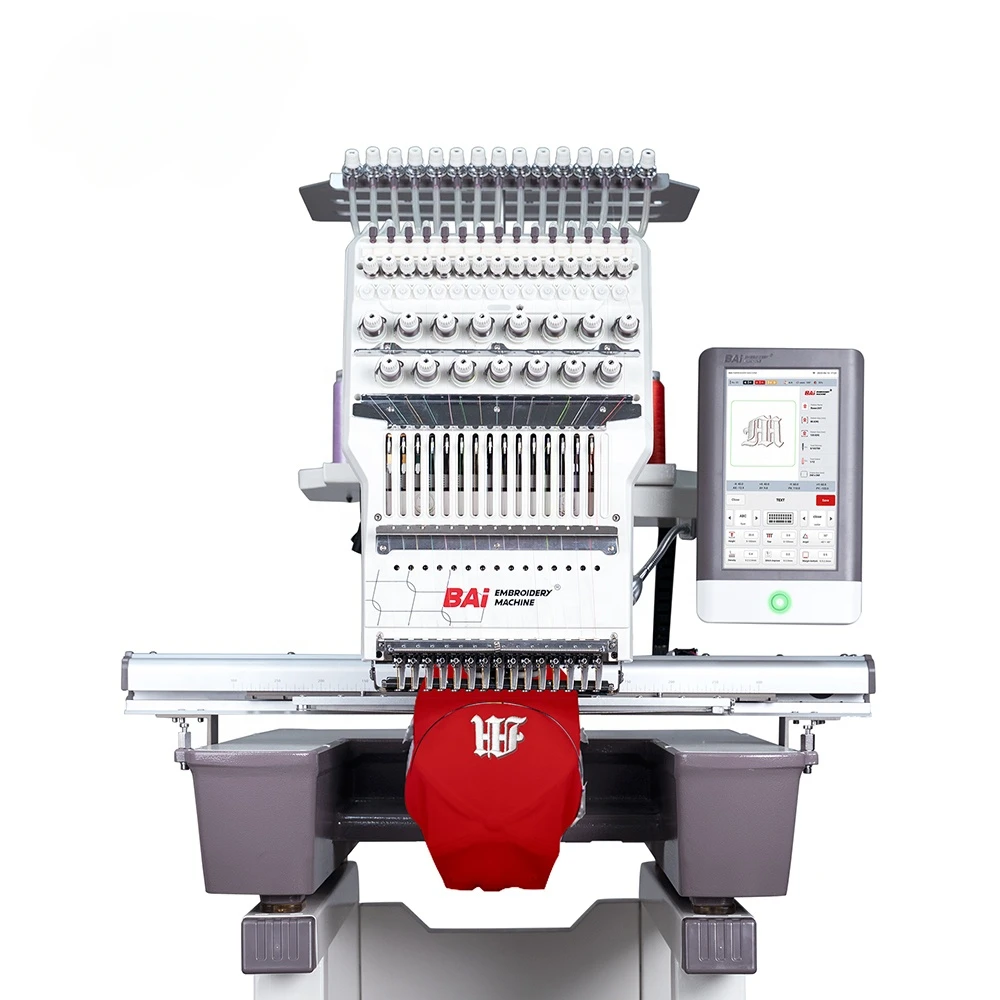 Single Head Multi S 3d T-shirt Embroidery Machine Computerized for Sale