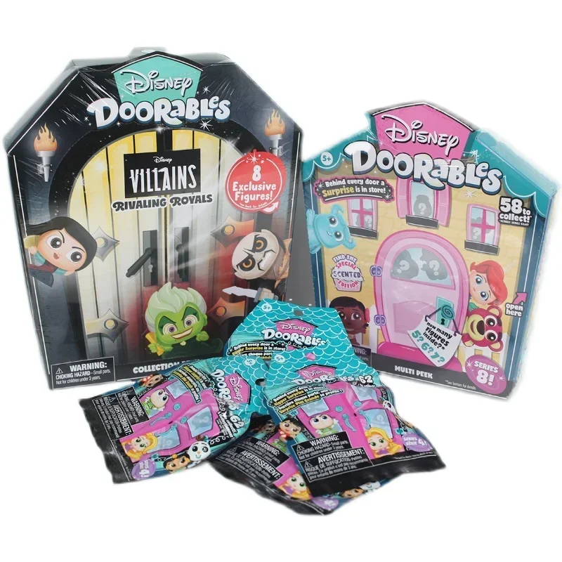 Originele Disney Deuropeners Karakter Mystery Box Kawaii Anime Mini Poppen Schattige Kabouter Home Action Figure Speelgoed Kinderen Cadeaus