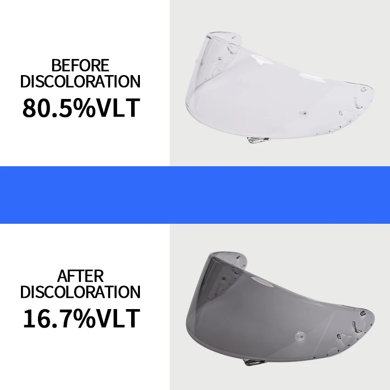 Photochromic Visor For SHOEI X14 Z7 RX7X Z8 GT-Air NXR NXR2 K1 K3SV K5 Available Separate Visor Replacement Helmet Windshield