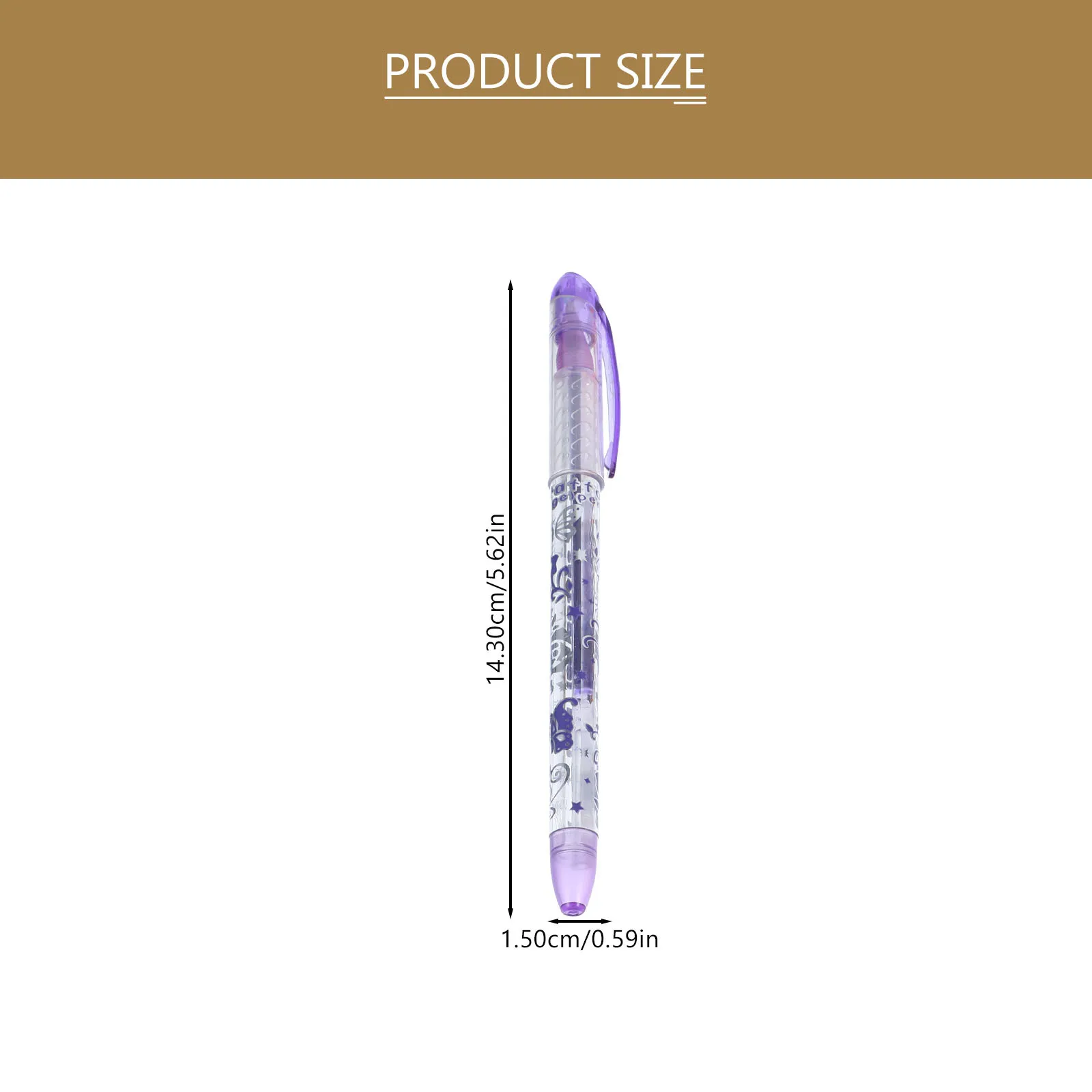 12er-Pack Gelstifte, tragbar, mit komfortablem Griff, temporäre Tattoo-Marker für Kunst, Design, persönliche Ausdrucksformen, Tattoo-Gelstift