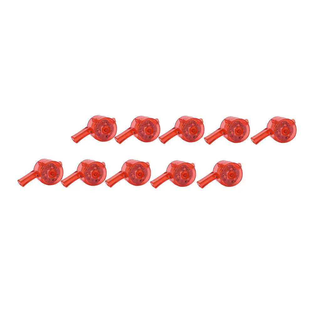 

Набор из 12 светящихся свистков для вечеринки в честь последнего дня бакалавра, забавные светящиеся аксессуары для поддержки, случайный цвет