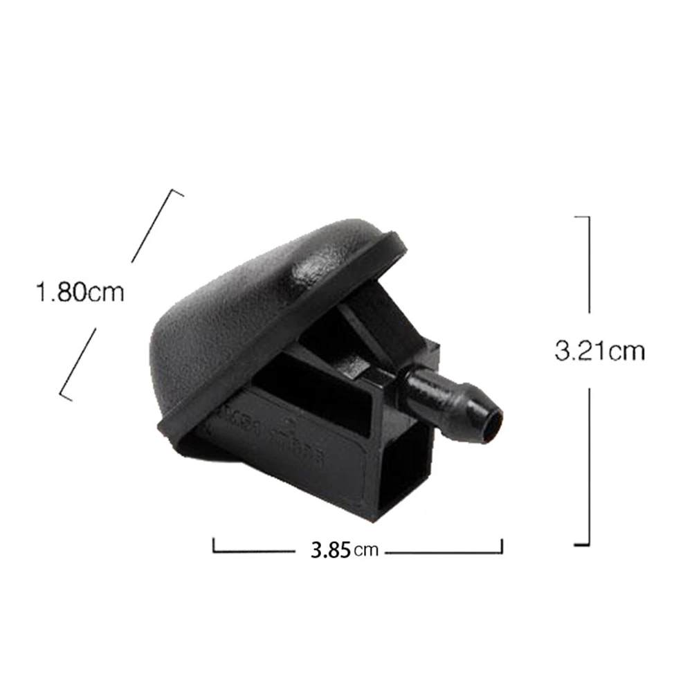 

2Pcs Front Windshield Windscreen Washer Jet Nozzles Sprayer For Ford Focus Mondeo Galaxy C-max Fiesta KA Fusion BM5117666AB