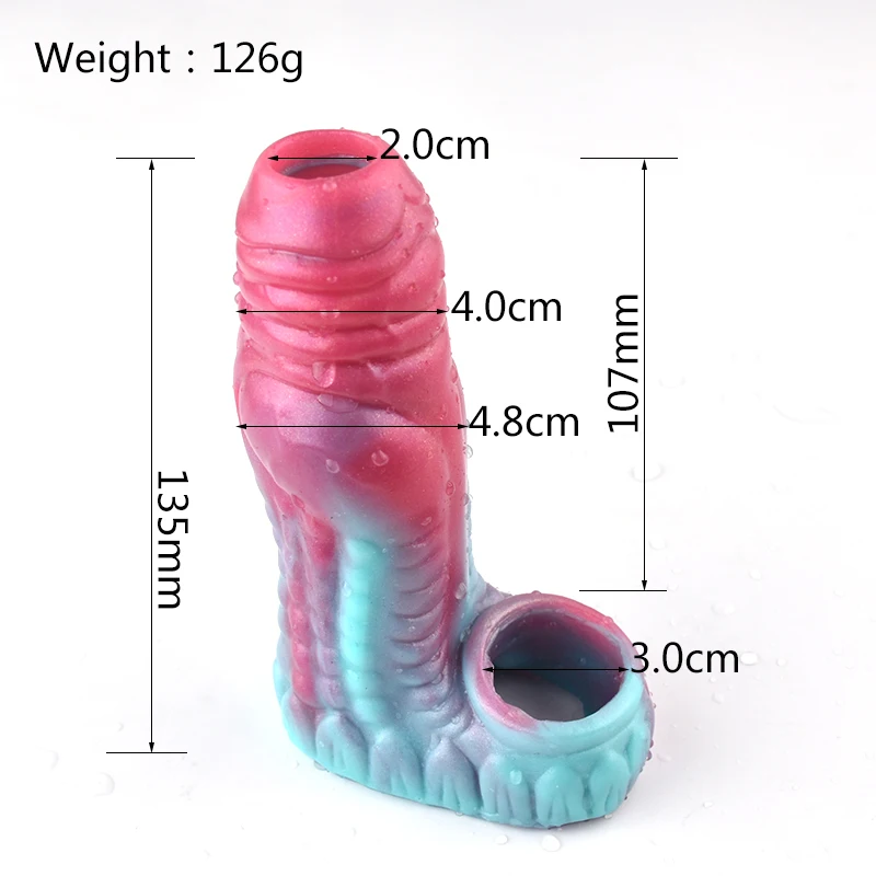 2023 New Fantasy Dildo Realista Manga Pênis Big Dog Knot Wearable Dick Ampliação Butt Plug Para Casal Silicone Brinquedos Sexuais Anais