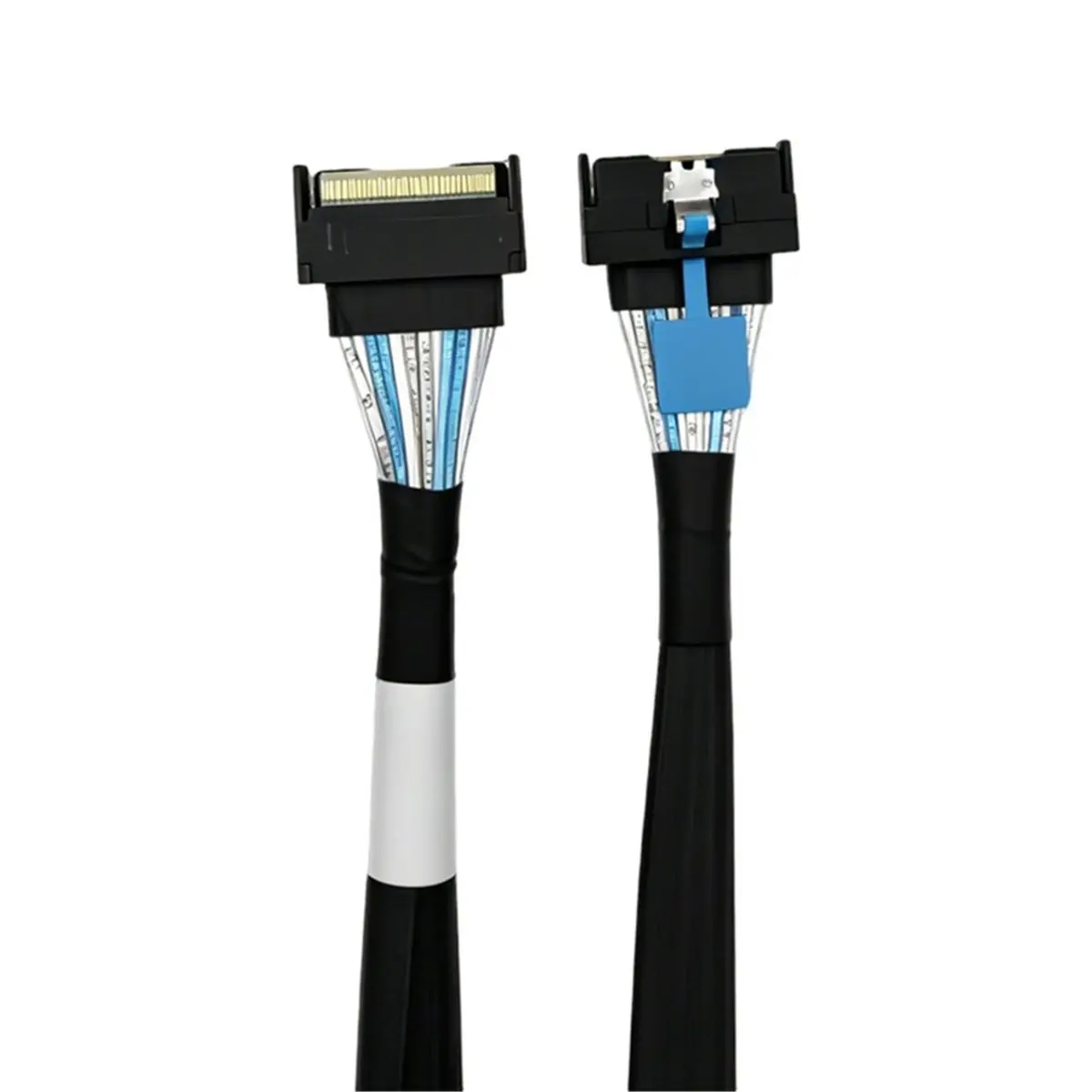 ABDD HOT  PCIe 5.0 X16 to Dual MCIO-8i Extension Cable GPU Server Expansion Adapter for GPU Network Card U.2 SSD 50CM