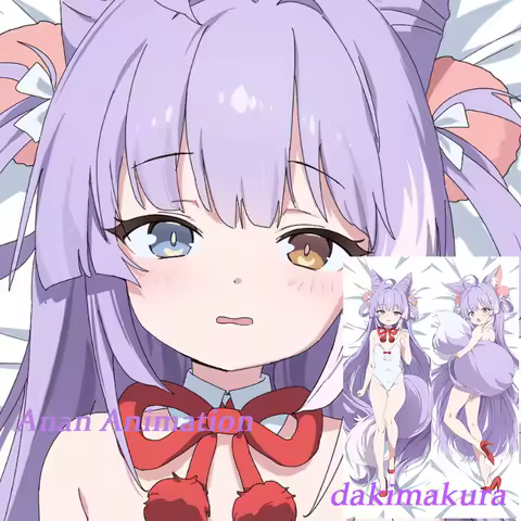 Dakimakura Anime tenko shibuki Double-sided Print Life-size Body Pillow Cover