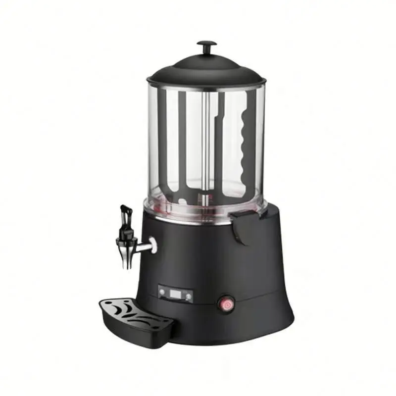 New Commercial 10L Chocolate Melter Fully Automatic Multifunctional Hot Chocolate Machine for Heating Coffee Milk Hot Drinks