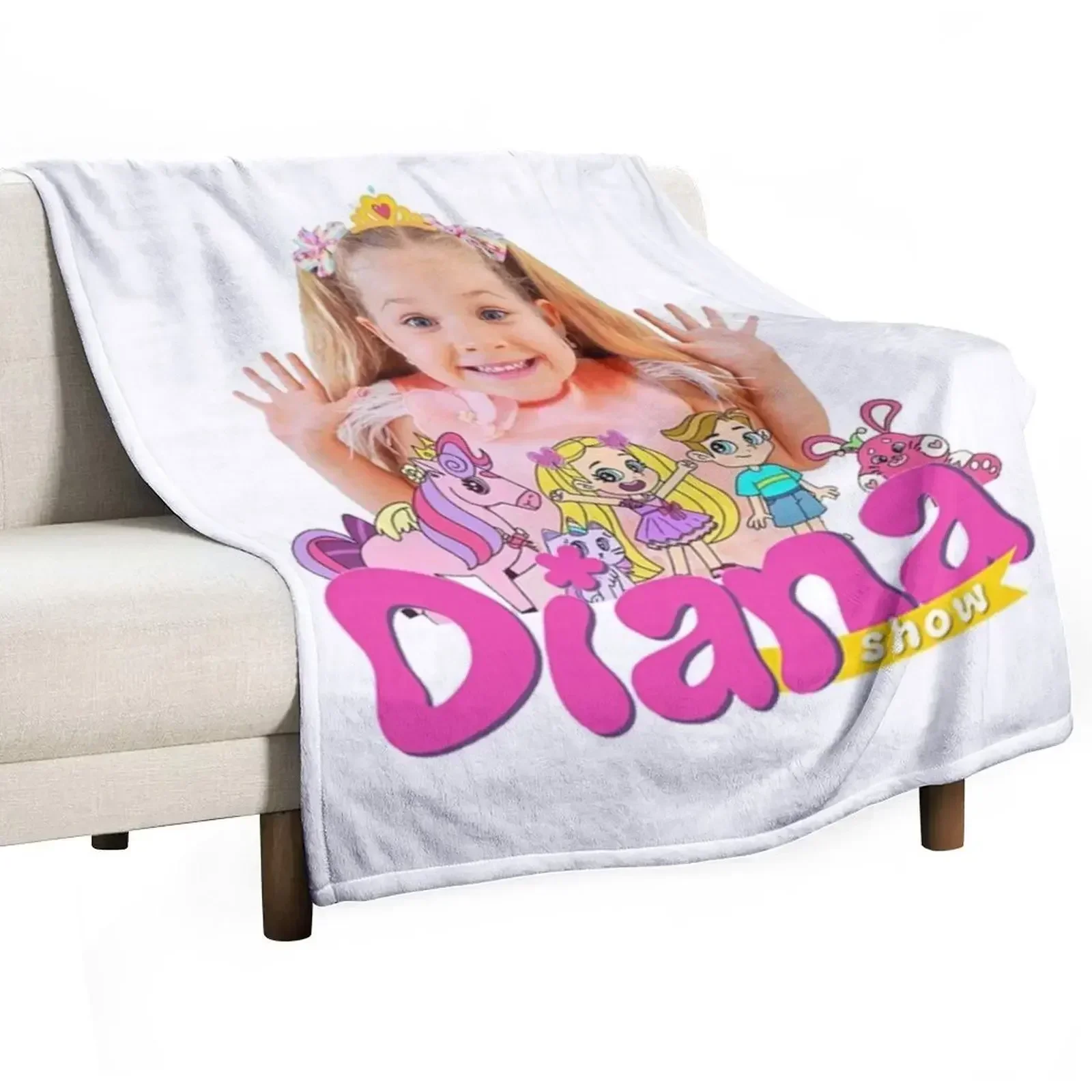 

The Kids Diana Show Throw Blanket anime Thins For Sofa Thin Bed Fashionable Blankets