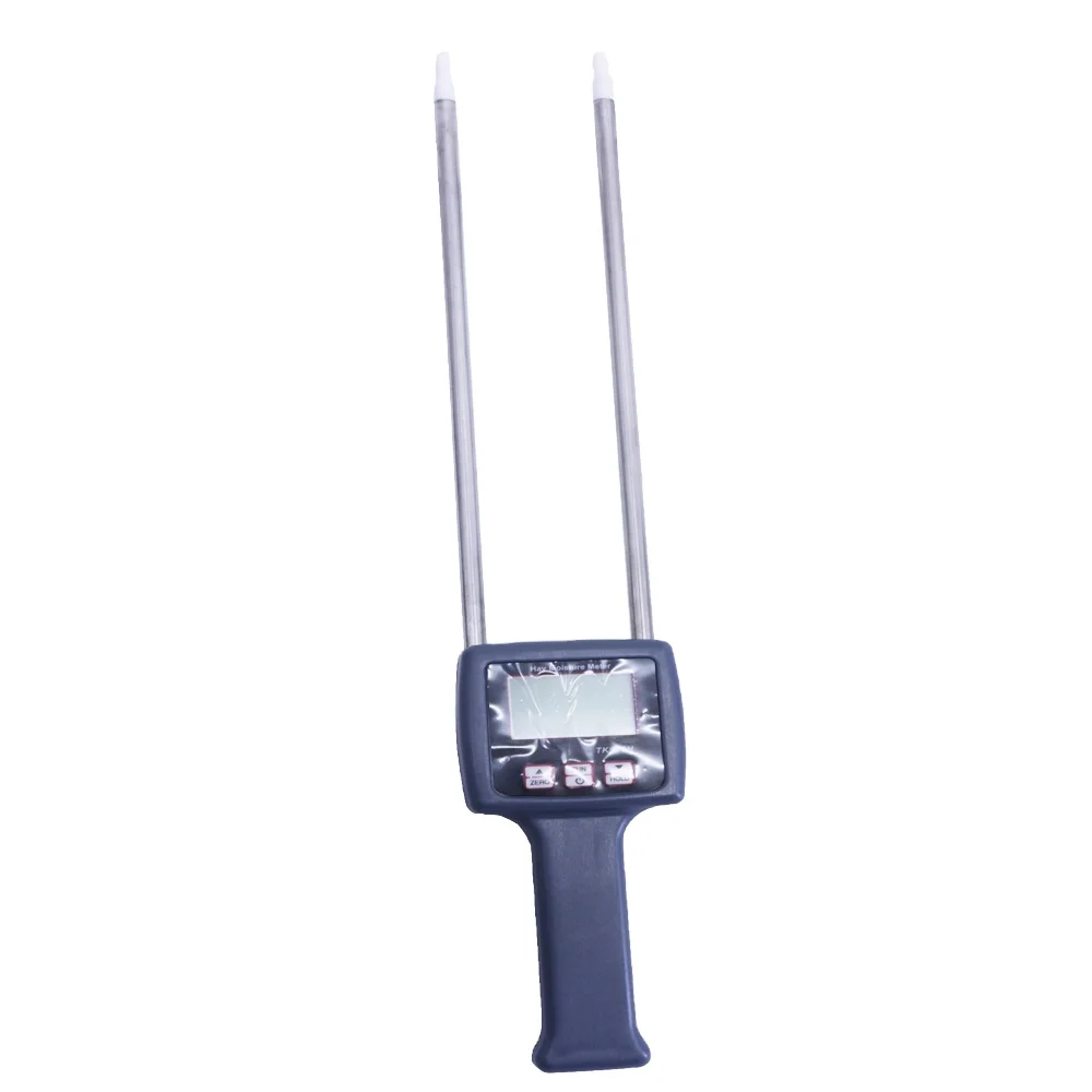 TK100H Portable Hay Moisture Meter Range 0-80% Grass Water Content Tester